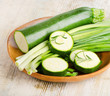 Photo: Fresh zucchini Fresh zucchini