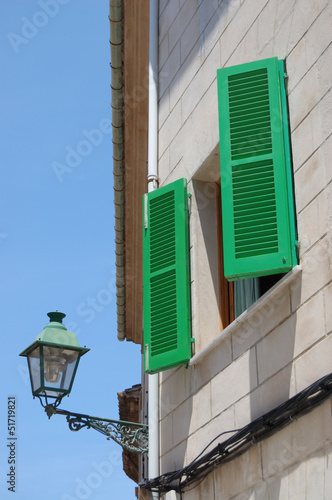 Photo: Green shutters Green shutters