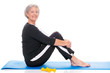 Senior woman at workout