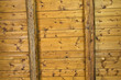 Wooden ceiling. 