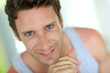 Portrait of handsome 30-year-old guy