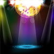 Vector: Musical dance party background. flyer or banner. Musical dance party background. flyer or banner.