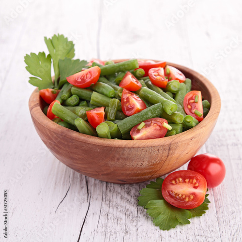 Photo: french beans salad french beans salad