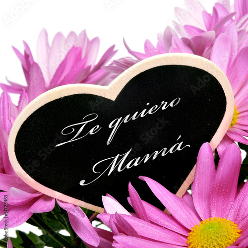 Photo: te quiero mama, I love you mom in spanish te quiero mama, I love you mom in spanish