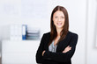 modere junge frau im job