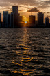 Photo: Sunset in Miami Sunset in Miami