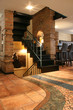 cafe bar interior with stairs