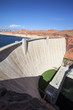 vertical view of famous Glen Dam