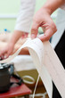 electrocardiogram taking