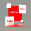 Soldes illustration 3D
