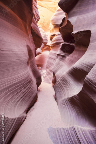 Photo: View in the famous Antelope Canyon View in the famous Antelope Canyon