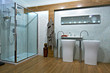 Contemporary bathroom interior