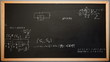 Maths appearing on chalkboard