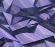 3d fragmented stripe pattern purple blue backdrop