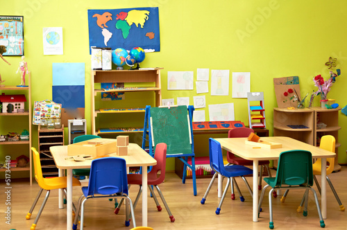 Photo: Montessori Kindergarten Preschool Classroom Montessori Kindergarten Preschool Classroom