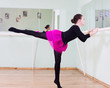 Photo: girl at the ballet class girl at the ballet class