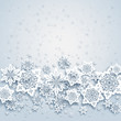 Abstract background with snowflakes