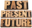 Photo: past, present, future past, present, future