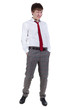 Photo: Funny geek in checkered pants Funny geek in checkered pants