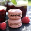 Macarons, Rote Grütze