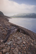 Misty morning on Ladybower Reservoir
