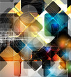 abstract futuristic fade computer technology business background