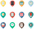 flat icons