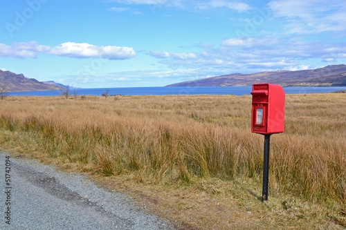 Photo: Skye Postbox Skye Postbox