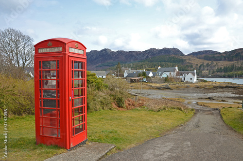 Photo: Scottish Phonebox Scottish Phonebox