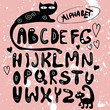 Vector: Funny hand drawn alphabet design Funny hand drawn alphabet design