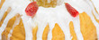 Cheese Pound Cake Coated With Sugar Glaze