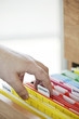 Photo: Financial documents in folders Financial documents in folders