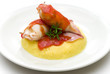 polenta con chipirones
