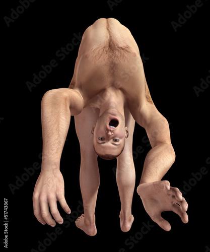 Illustration: Possessed Man Possessed Man