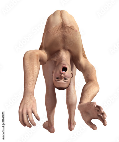 Illustration: Possessed Man Possessed Man