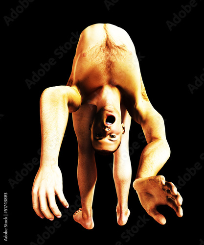 Illustration: Possessed Man Possessed Man