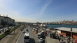 time lapse the busy city traffic at Istanbul turkey
