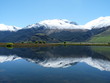 Snow top reflection