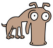 Vektor: Funny dog Funny dog