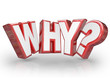 Why Word 3D Letters Question Mark