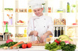 Photo: Chef cooking in kitchen Chef cooking in kitchen