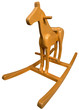 Wooden Rocking Horse
