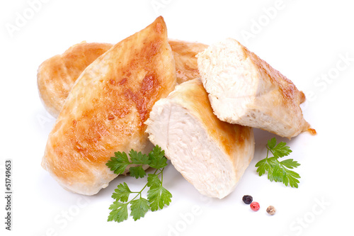 Photo: Grilled chicken breast Grilled chicken breast