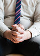 man praying