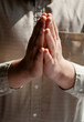man praying