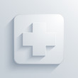 Vector light square icon. Eps10