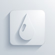 Vector light square icon. Eps10