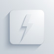 Vector light square icon. Eps10