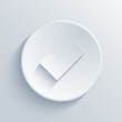 Vector light circle icon. Eps10
