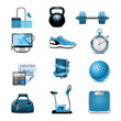 Vector fitness icons